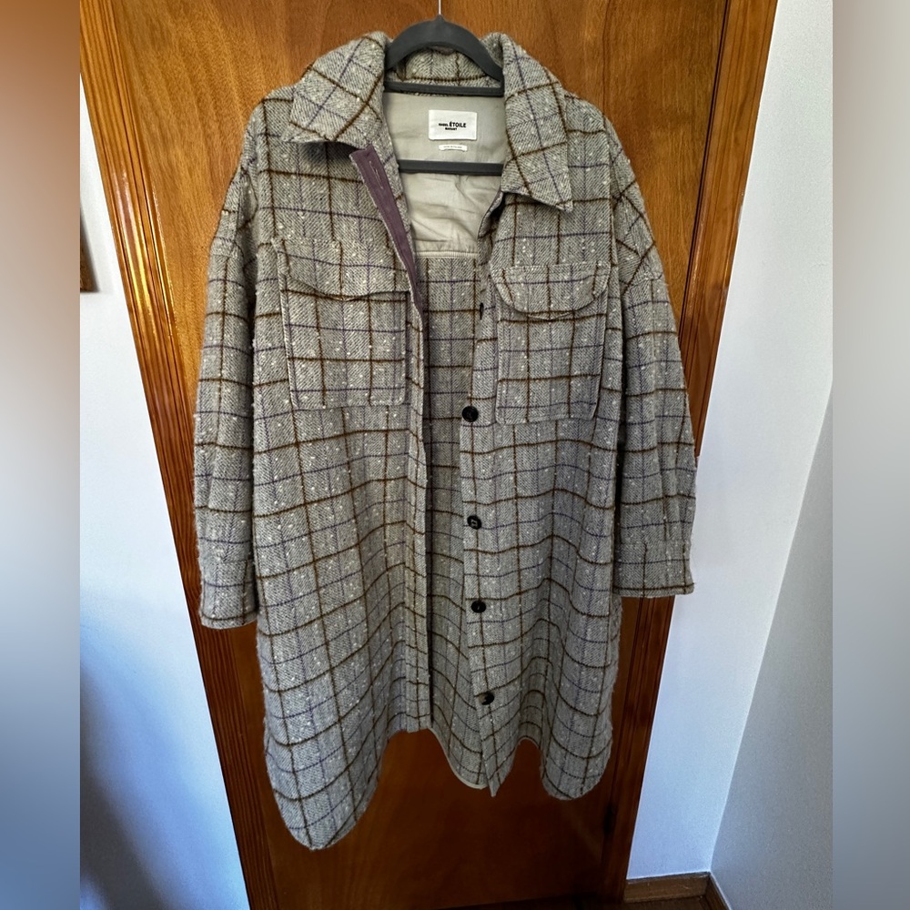 ISABEL MARANT ÉTOILE OVERCOAT FOR SALE! Tres chic!